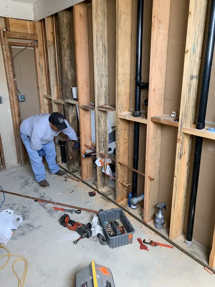 Commercial rough-in plumbing for Gas Line Repair in New Weston
